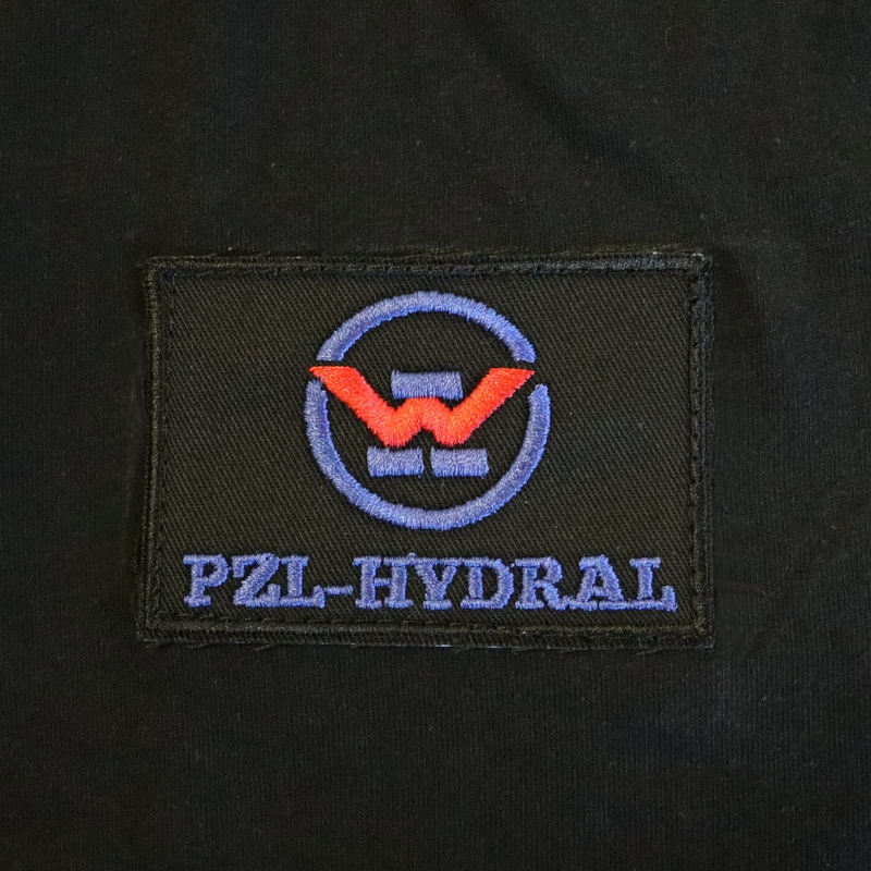 Koszulka z krótkim rękawem, gramatura 180, 100% bawełna czarna (XXXL) HYDRAL