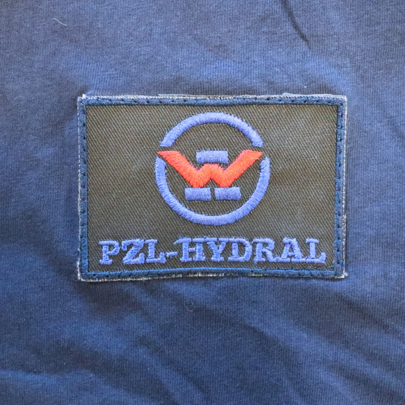 Koszulka z krótkim rękawem, gramatura 180, 100% bawełna niebieska (XL) HYDRAL