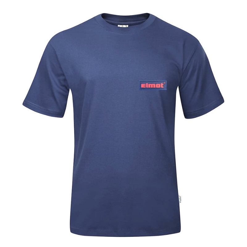 Koszulka z krótkim rękawem, gramatura 180, 100% bawełna niebieska (XXXL) ELMOT