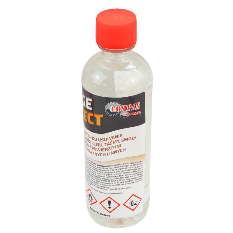 Płyn usuwający smołę pozostałości klejów, taśm Orange Efect Ultramyt 0,5L