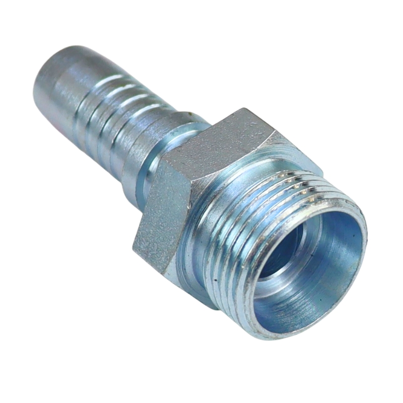 Końcówka węża teflonowego karbowanego PTFE DN12, typ B M22x1,5 przewody ciężarówka PZL-Hydral