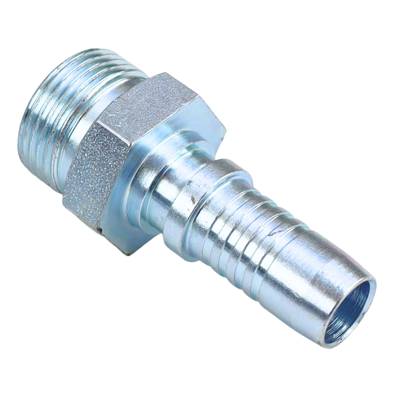Końcówka węża teflonowego karbowanego PTFE DN12, typ B M22x1,5 przewody ciężarówka PZL-Hydral