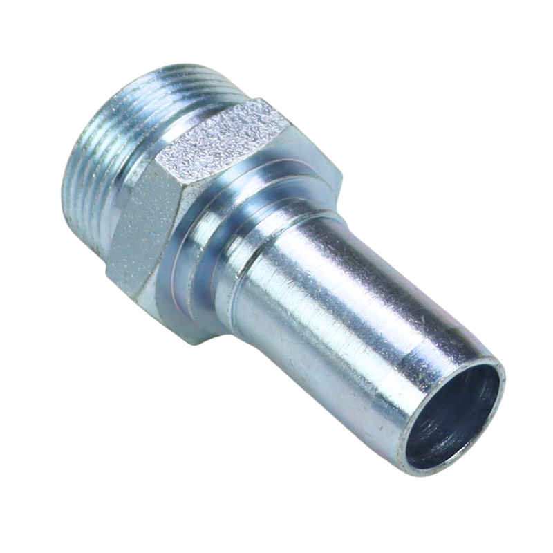 Końcówka węża teflonowego karbowanego PTFE DN15, typ B1 M26x1,5 przewody ciężarówka PZL-Hydral