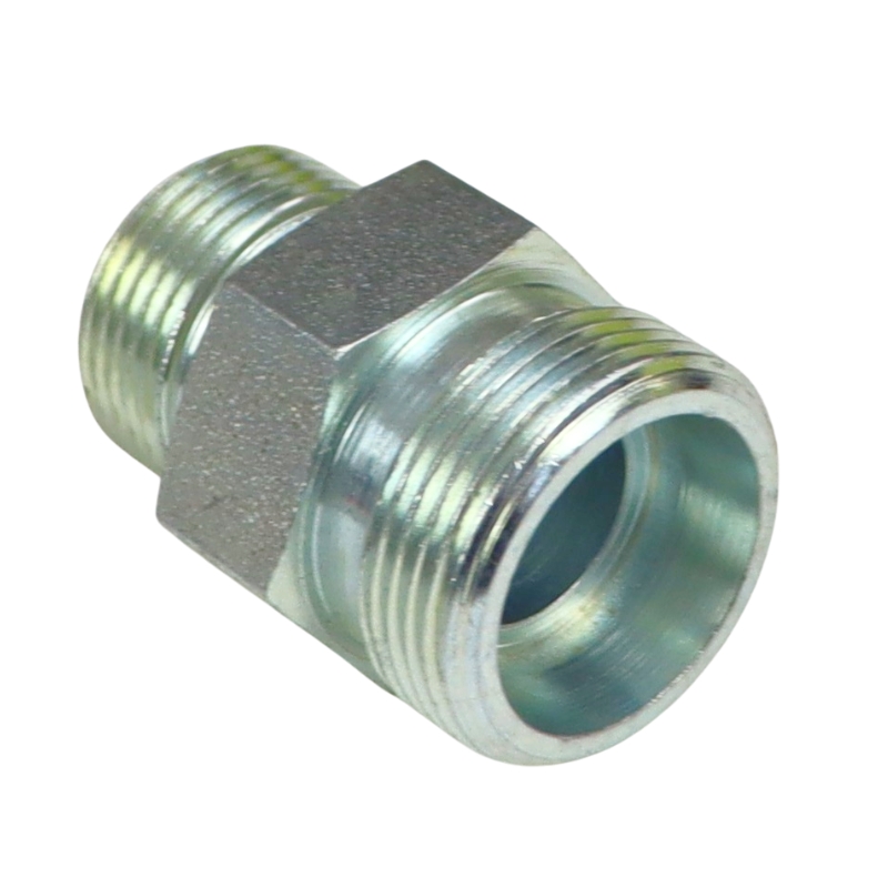 Złącze - złączka hydrauliczna - prosta BB M22x1,5 - M27x1,5 18L S27