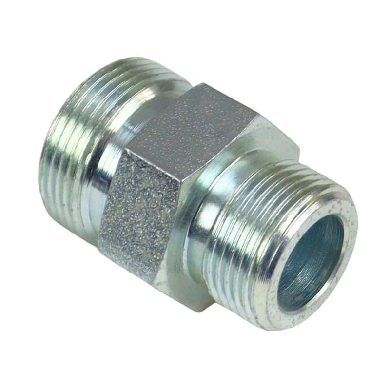 Złącze - złączka hydrauliczna - prosta BB M22x1,5 - M27x1,5 18L S27