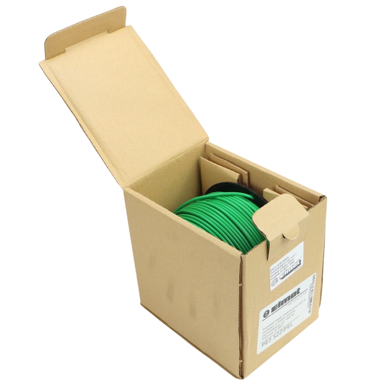 Przewód kabel elektryczny LgY-S instalacji 2,50mm zielony (sprzedawany po 100 m) Premium ELMOT