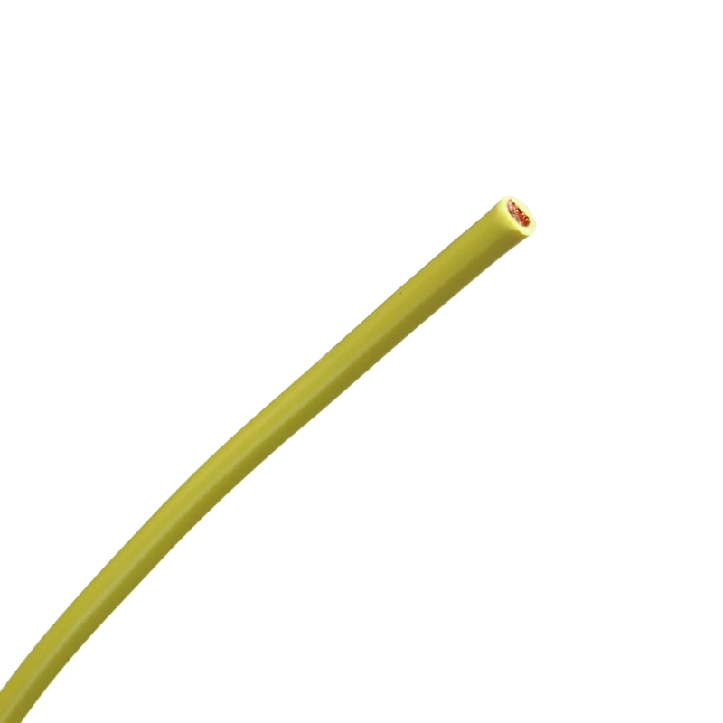 Przewód kabel  elektryczny LgY-S instalacji 4mm żółty (sprzedawany po 50 m) Premium ELMOT