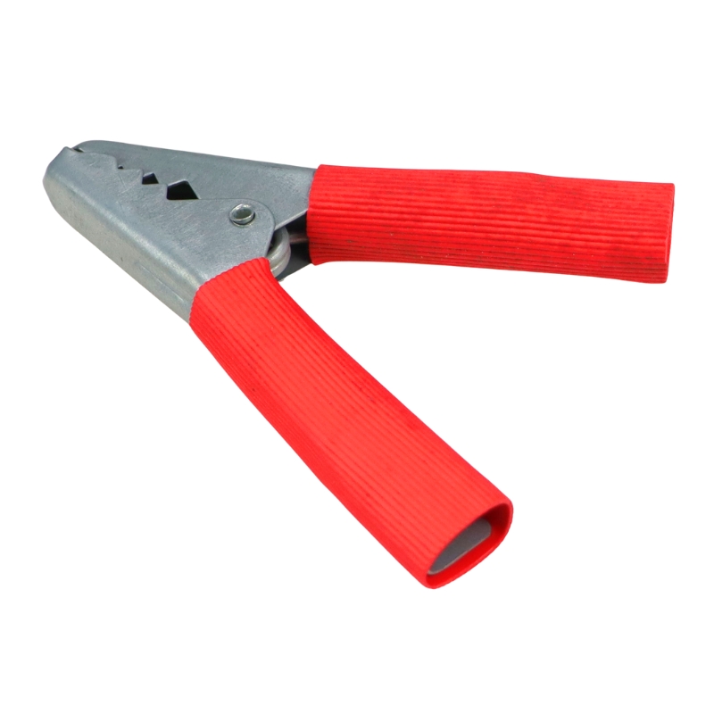 Zacisk prostownika duży czerwony L-150 400A