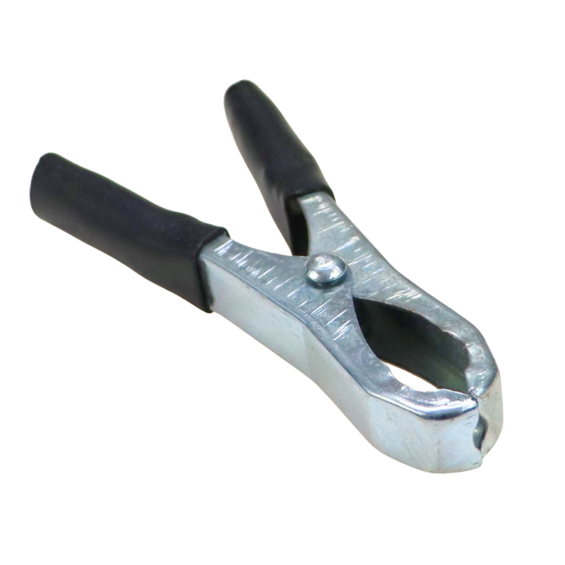 Zacisk prostownika mały czarny L-90mm 100A