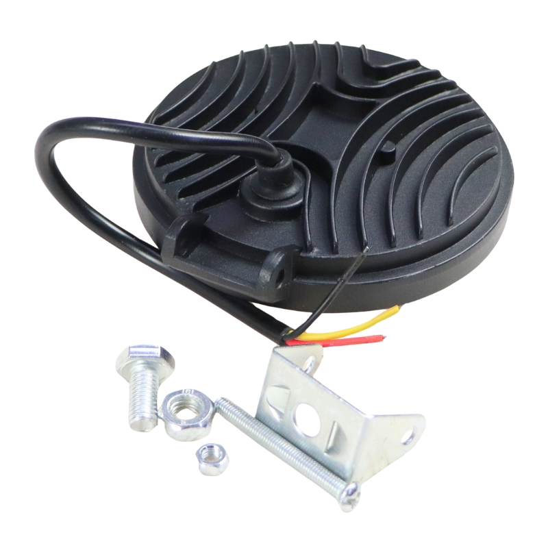 Lampa robocza LED okrągła FI-110mm 33-led uniwersalna światło skupione