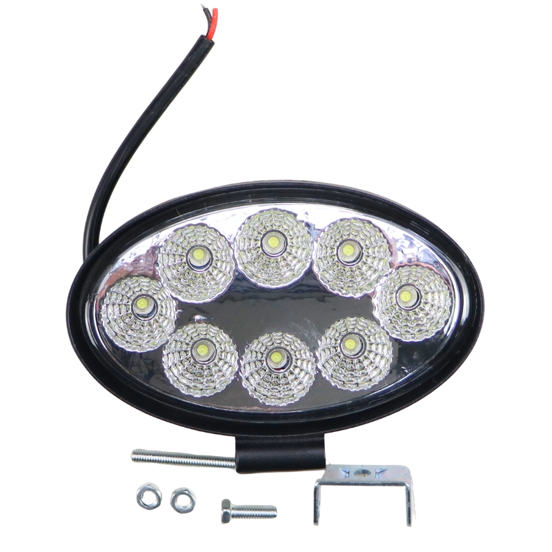 Lampa robocza LED owalna 8-led uniwersalna światło skupione