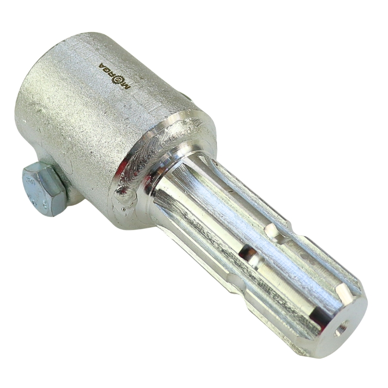 Adapter redukcja wałka WOM damsko-męski 20 frezów 44.4mm (1 3/4") / 8 frezów 38mm (1 1/2") L-178mm MORGA