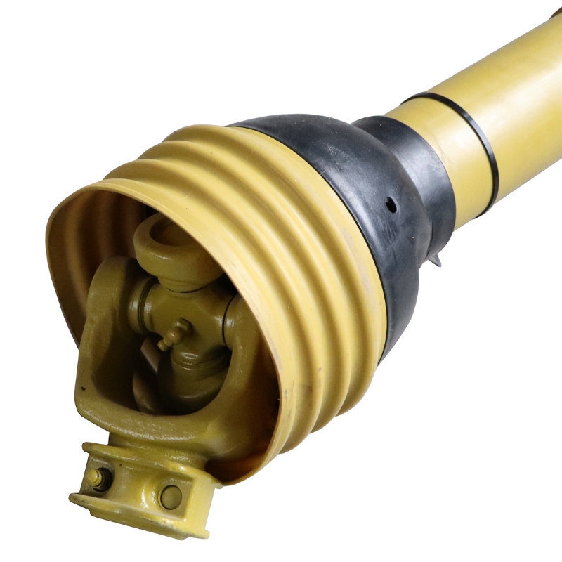 Wał przegubowy teleskopowy WOM z sprzęgłem ciernym Seria 124 rura trójkąt długość 710/910mm 1240Nm powłoka rury teflon MORGA