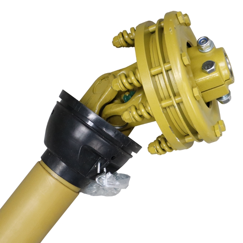 Wał przegubowy teleskopowy WOM szerokokątny ze sprzęgłem ciernym Seria 83 rura trójkąt długość 1310/1510mm 830Nm powłoka rury teflon MORGA