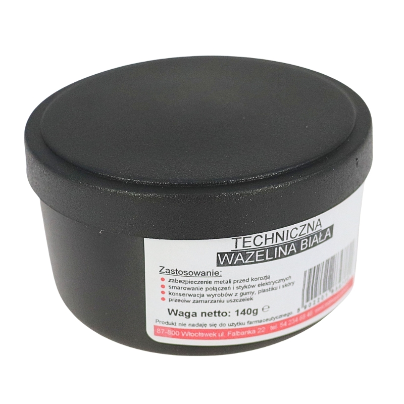 Wazelina techniczna biała 140 g puszka