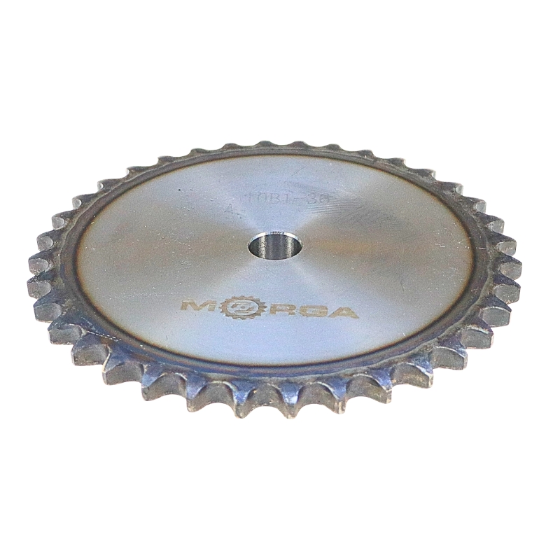 Koło zębate łańcuchowe hartowane z kołnierzem, piastą 10B-1 (R1 5/8) Z-36 średnica zewnętrzna - 189 mm MORGA