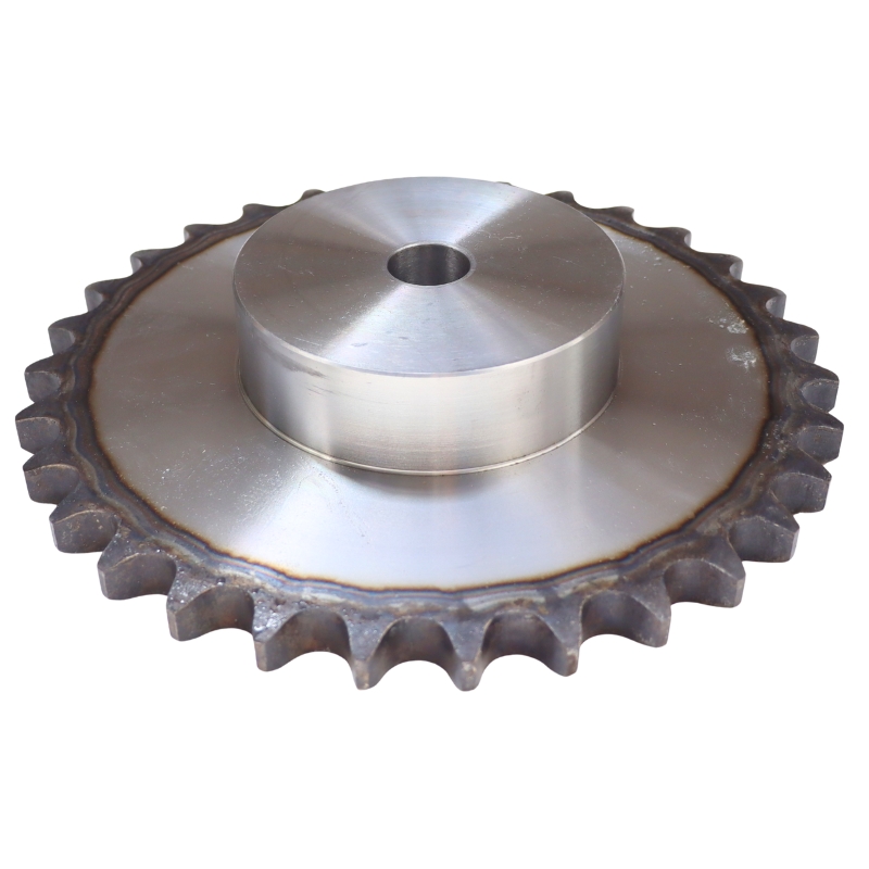 Koło zębate łańcuchowe hartowane z kołnierzem, piastą 16B-1 (R1 1) Z-31 średnica zewnętrzna - 262,6 mm MORGA