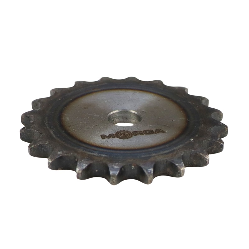 Koło zębate łańcuchowe hartowane tarcza 06B-1 (R1 3/8) Z-20 średnica zewnętrzna 64,6 mm MORGA