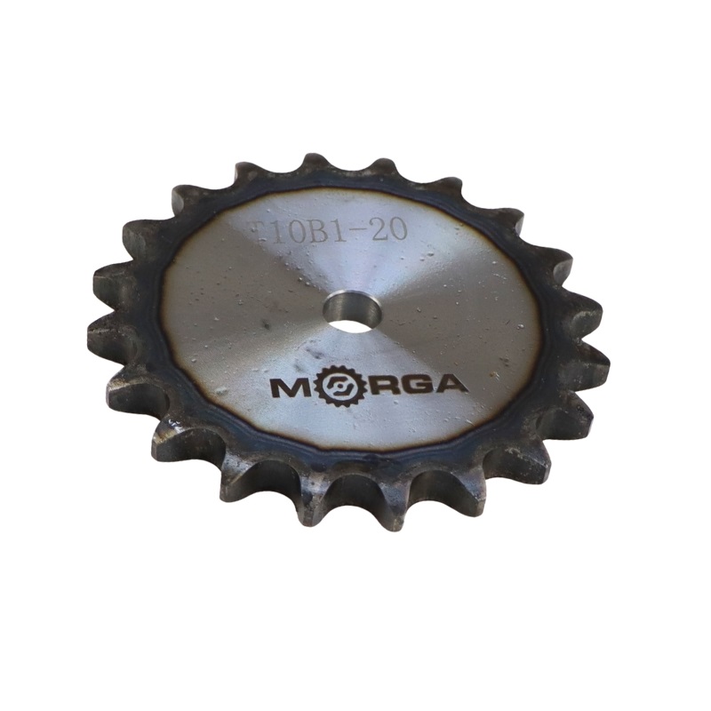 Koło zębate łańcuchowe hartowane tarcza 10B-1 (R1 5/8) Z-20 średnica zewnętrzna 108,4 mm MORGA