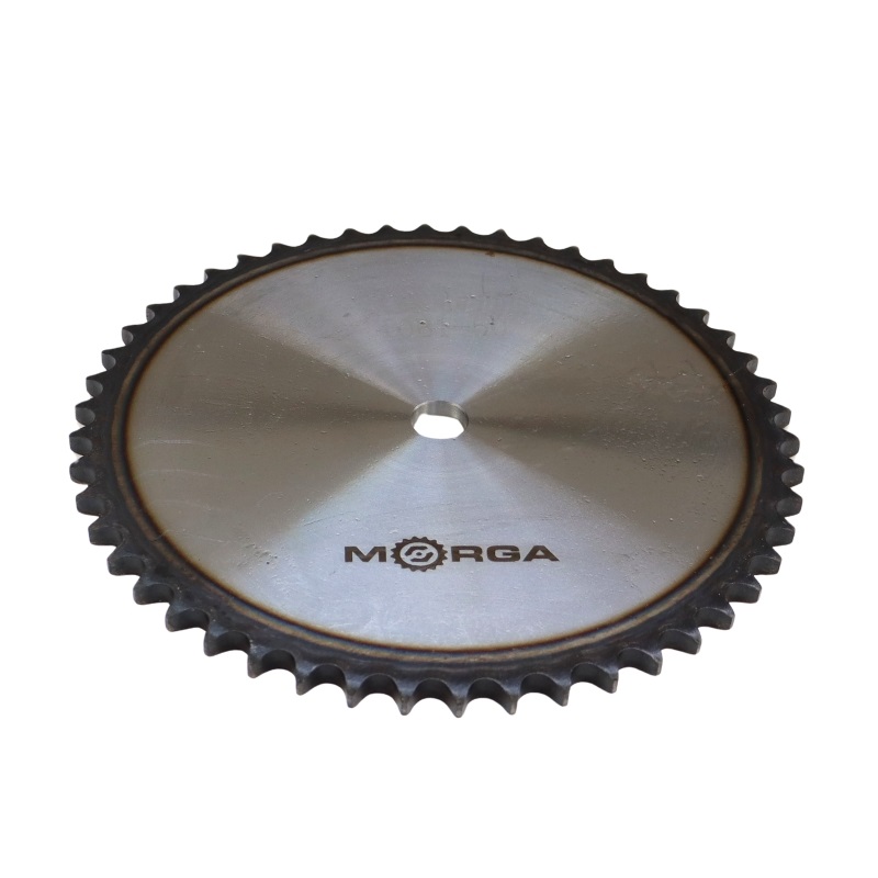 Koło zębate łańcuchowe hartowane tarcza 10B-1 (R1 5/8) Z-50 średnica zewnętrzna 261,2 mm MORGA
