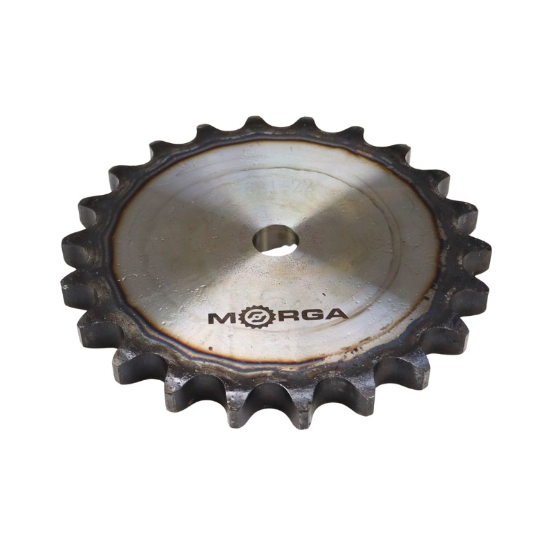 Koło zębate łańcuchowe hartowane tarcza 16B-1 (R1 1) Z-22 średnica zewnętrzna 190,1 mm MORGA