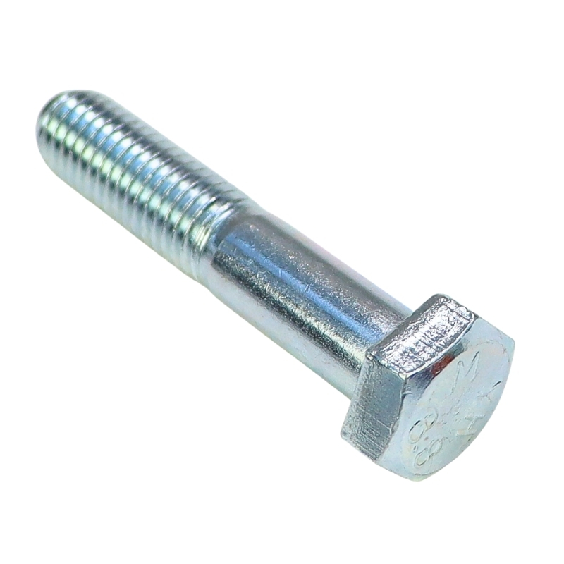 Śruba z łbem 6-kątnym niepełny gwint M12x60 kl.8.8 DIN931 ocynk biały