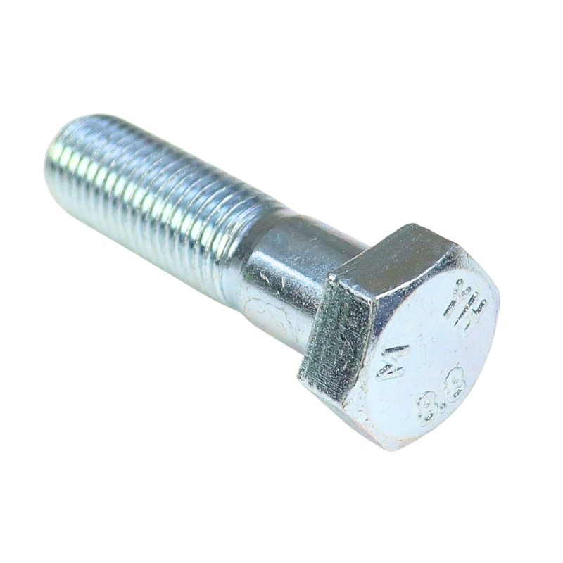 Śruba z łbem 6-kątnym niepełny gwint M16x60 kl.8.8 DIN931 ocynk biały