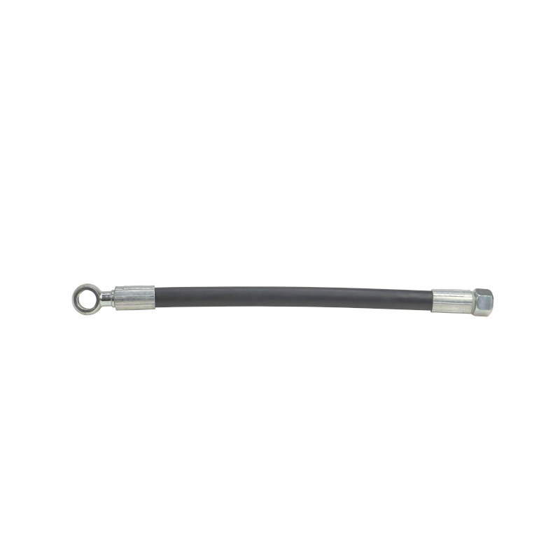 Przewód hydrauliczny 330 bar gwint zewnętrzny M18x1,5 prosta / oczko RNR 3/8 DN10 L-300mm DN10-2SN PZL-HYDRAL
