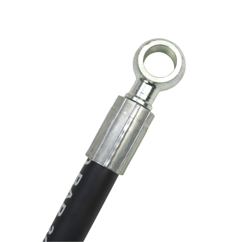 Przewód hydrauliczny 330 bar gwint zewnętrzny M18x1,5 prosta / oczko RNR 3/8 DN10 L-300mm DN10-2SN PZL-HYDRAL