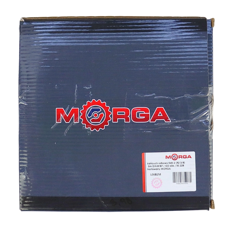 Łańcuch rolkowy 06B-2 (R2 3/8) 5m hartowany MORGA