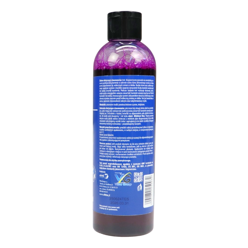 Płyn do testowania mleka 250 ml Vittra