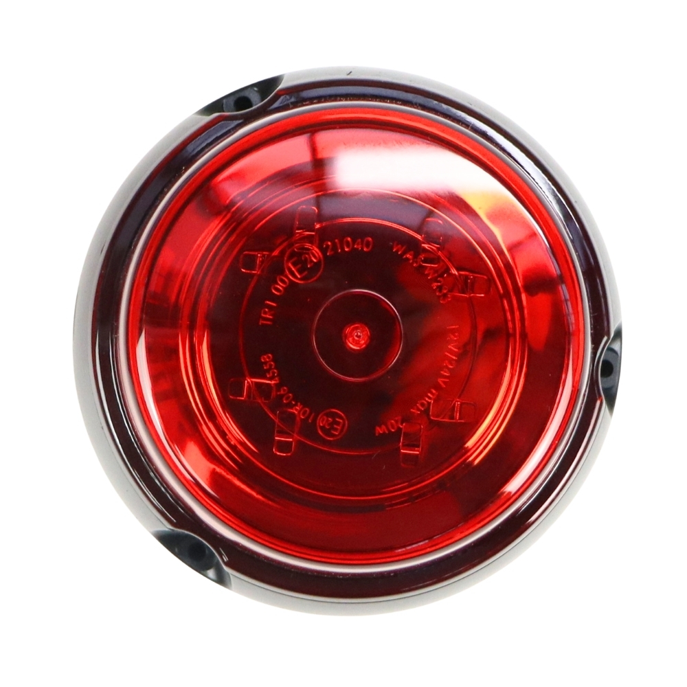 Lampa ostrzegawcza LED 12-24V błyskowa kogut IP6 mocowanie na trzpień WAŚ