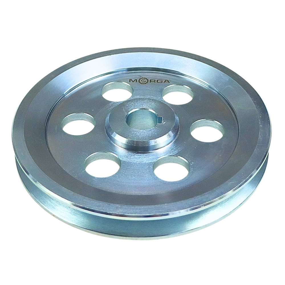 Koło pasowe 1 pasek 1 SPB / 1 HB FI-200 otwór 24mm stalowe MORGA