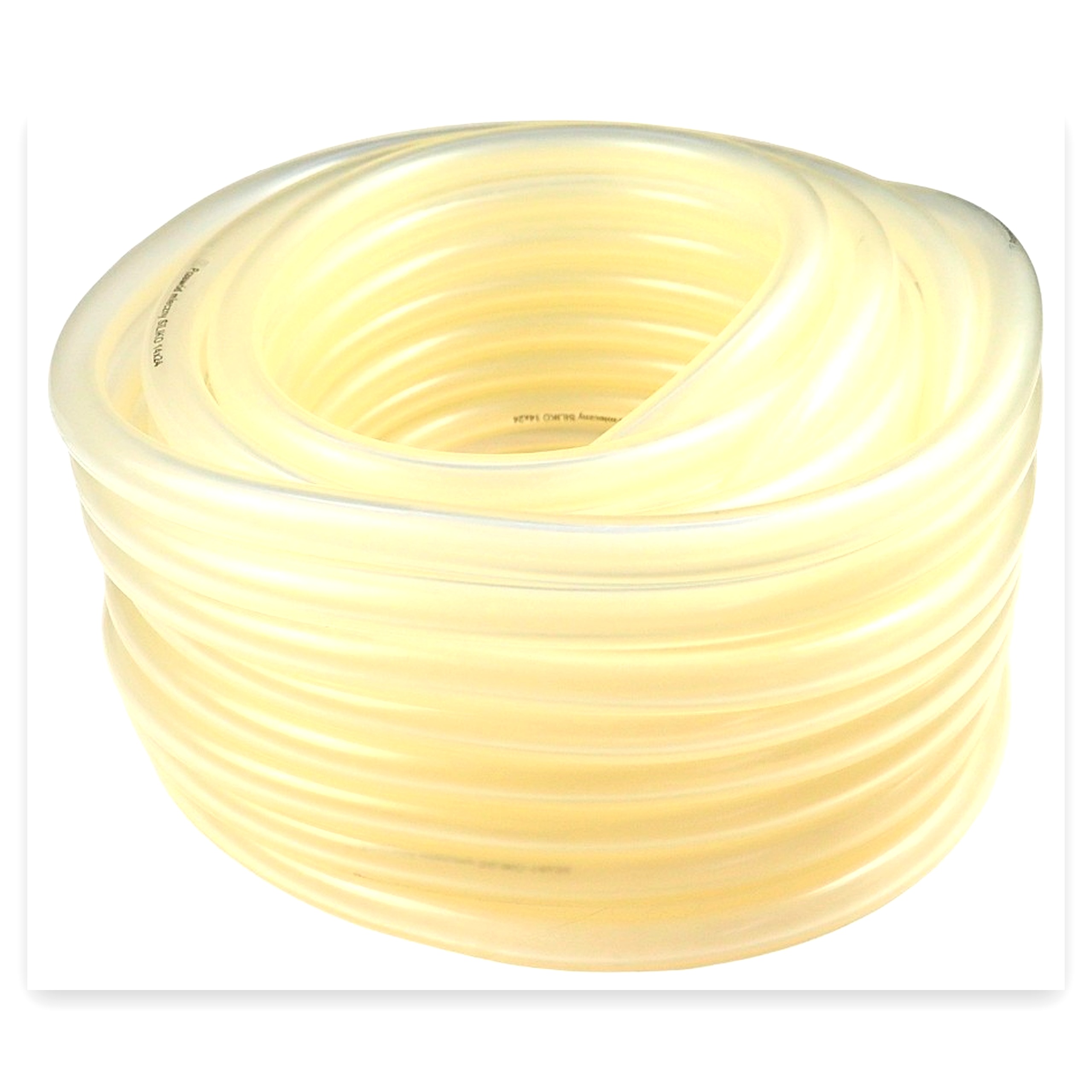 Przewód mleczny silikonowy 14x24 mm (25 m) (transparentny) ZAGRODA