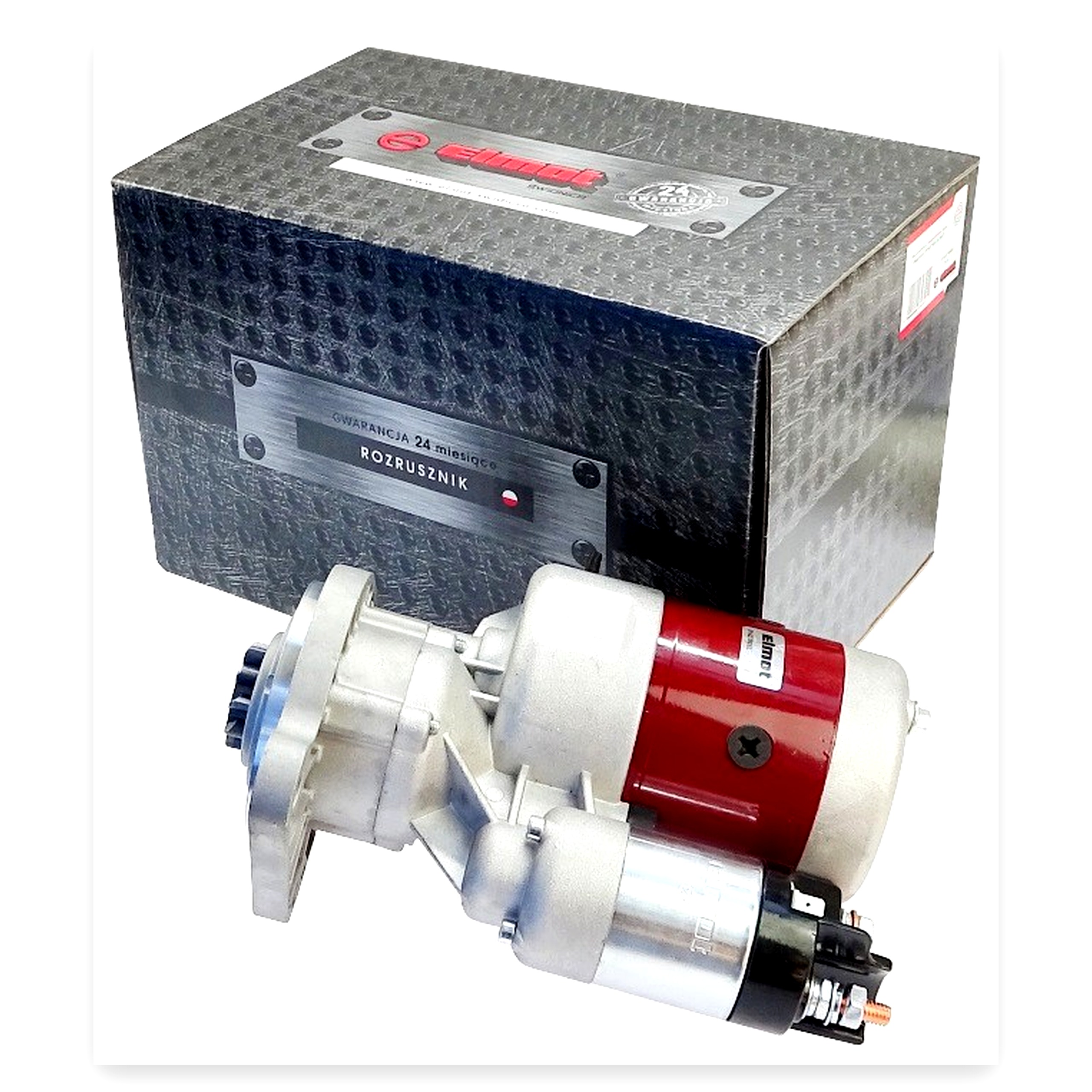 Rozrusznik z reduktorem typu Magneton Case Ford New Holland ELMOT