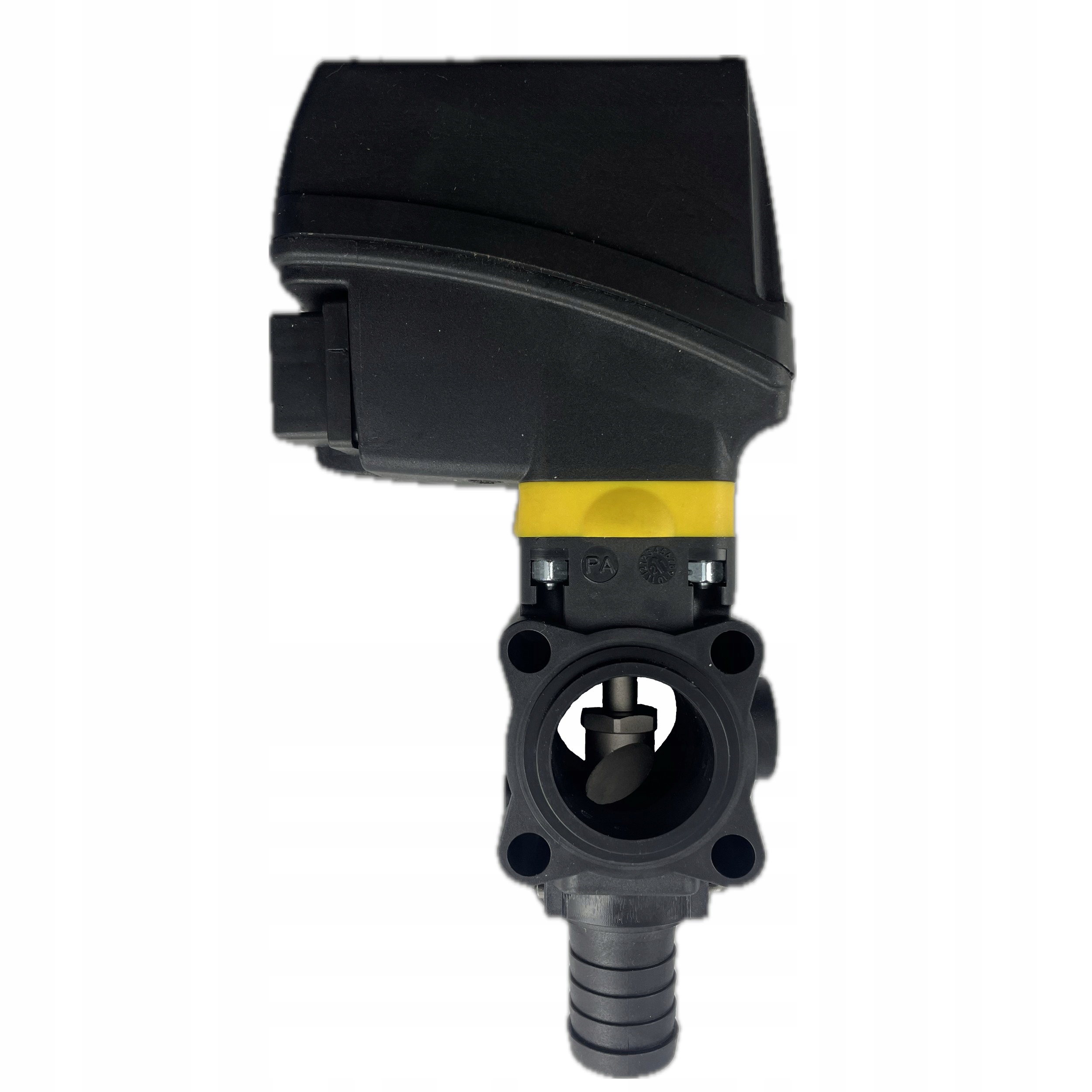 Elektrozawór do opryskiwacza regulacyjny żółty 40 bar D25mm