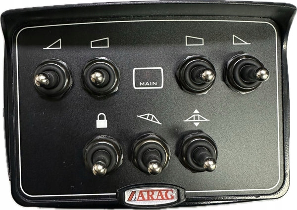 Panel sterujący do opryskiwacza Arag 4 sekcje + 3 hydraulika ( 7 sekcji )