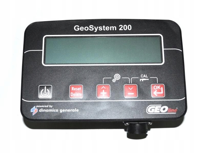 Wyświetlacz Tecomec Geosystem 200 do sterowania opryskiwacza