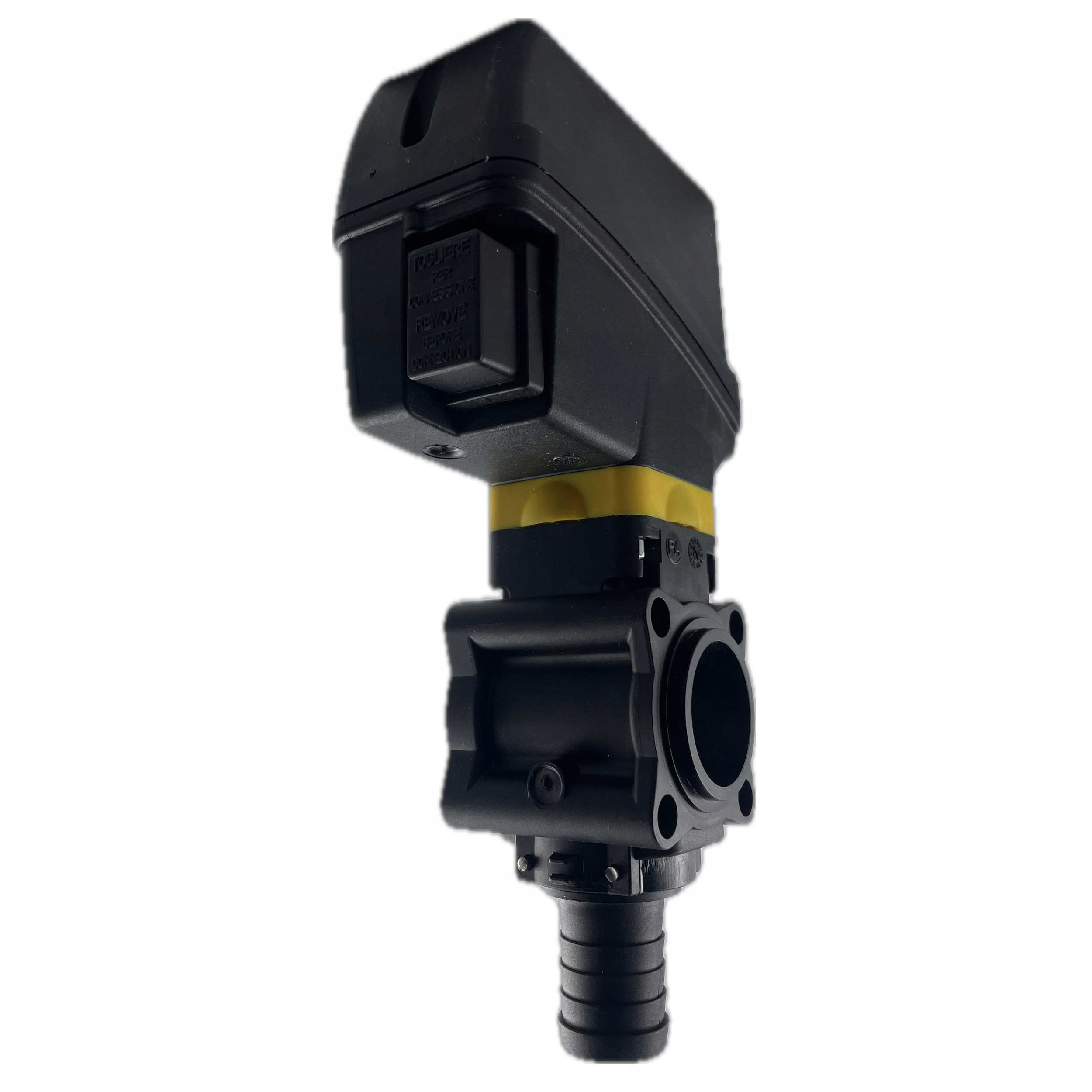 Elektrozawór do opryskiwacza regulacyjny żółty 40 bar D25mm