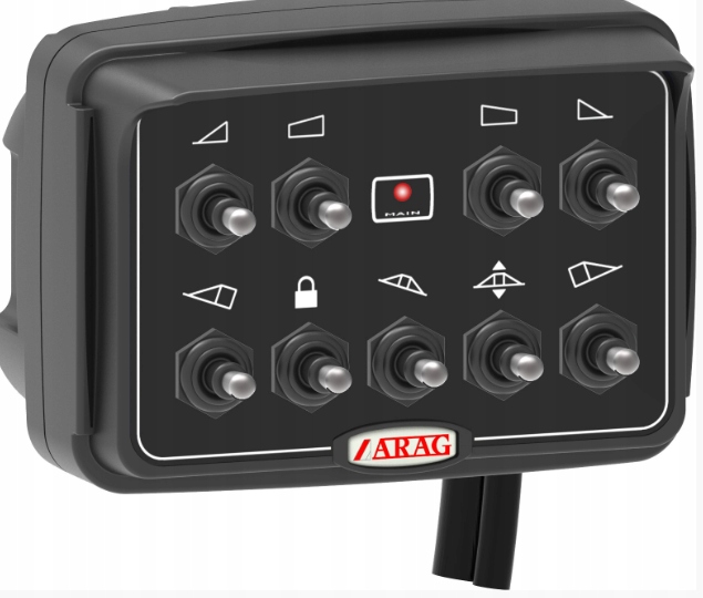 Panel sterujący hydrauliką do opryskiwacza 6+3 sekcje ARAG