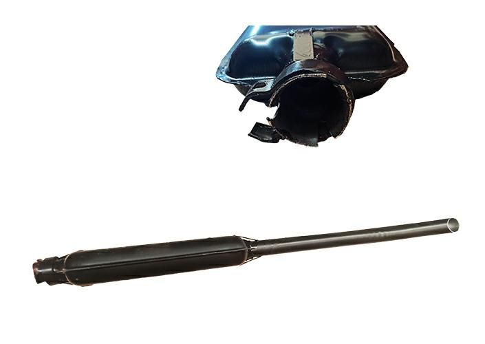 Tłumik długi do MTZ L=136cm Rura 800mm 601205015-UA-D