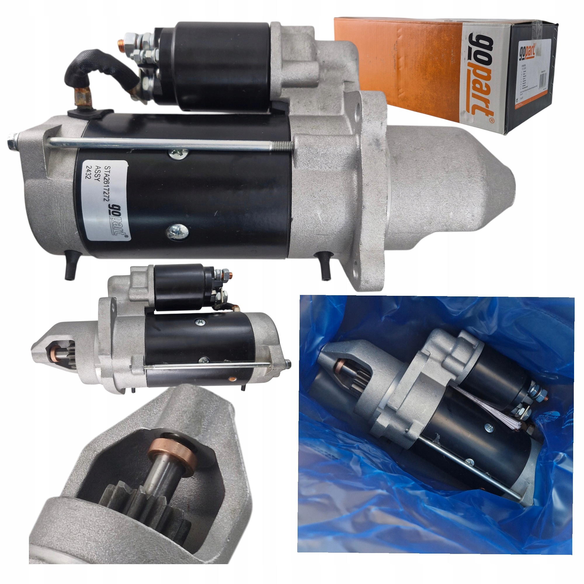 Rozrusznik do Ursus C-330 C-360 C-385 12V 3kW 11 zębów