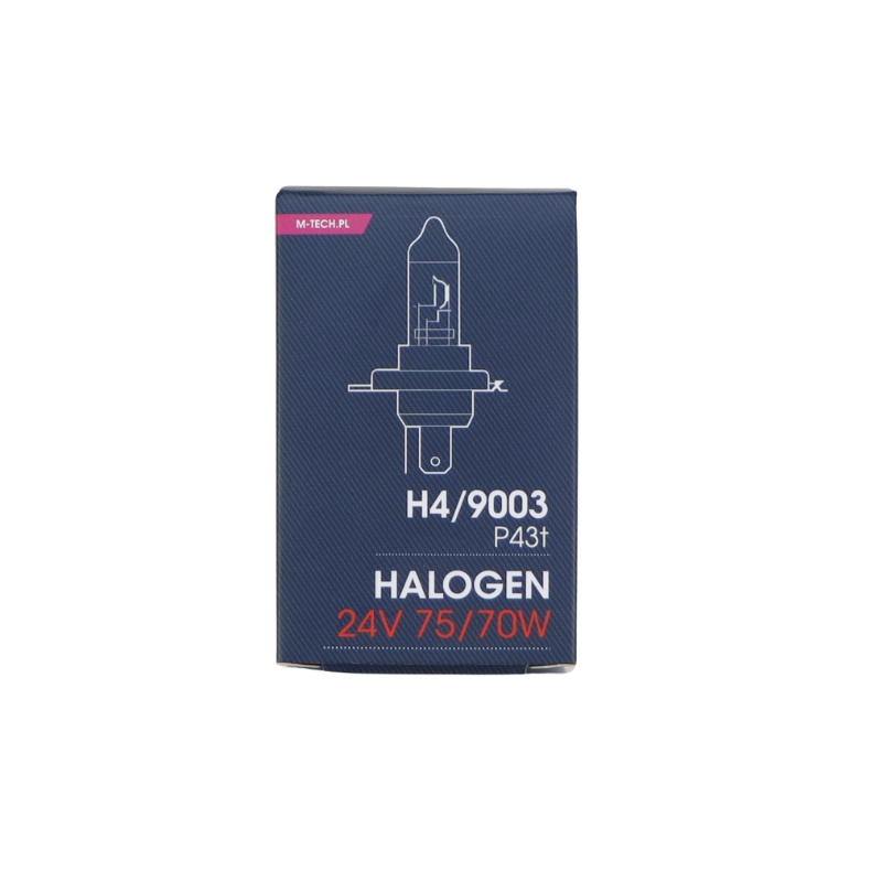 Żarówka H-4 24V 75/70W P43T z homologacją 10963