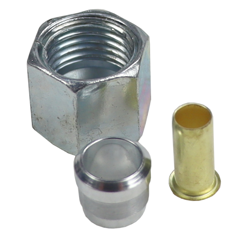 Koncówka złączka kompletna tekalan na przewód 8mm nakrętka M14x1,5 12549