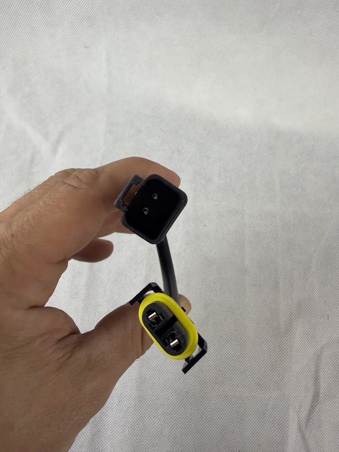 Lampa robocza LED Kramp okrągła 42W 4200 lm 10–30V Ø90 mm światło rozproszone H11/Deutsch 3 LED
