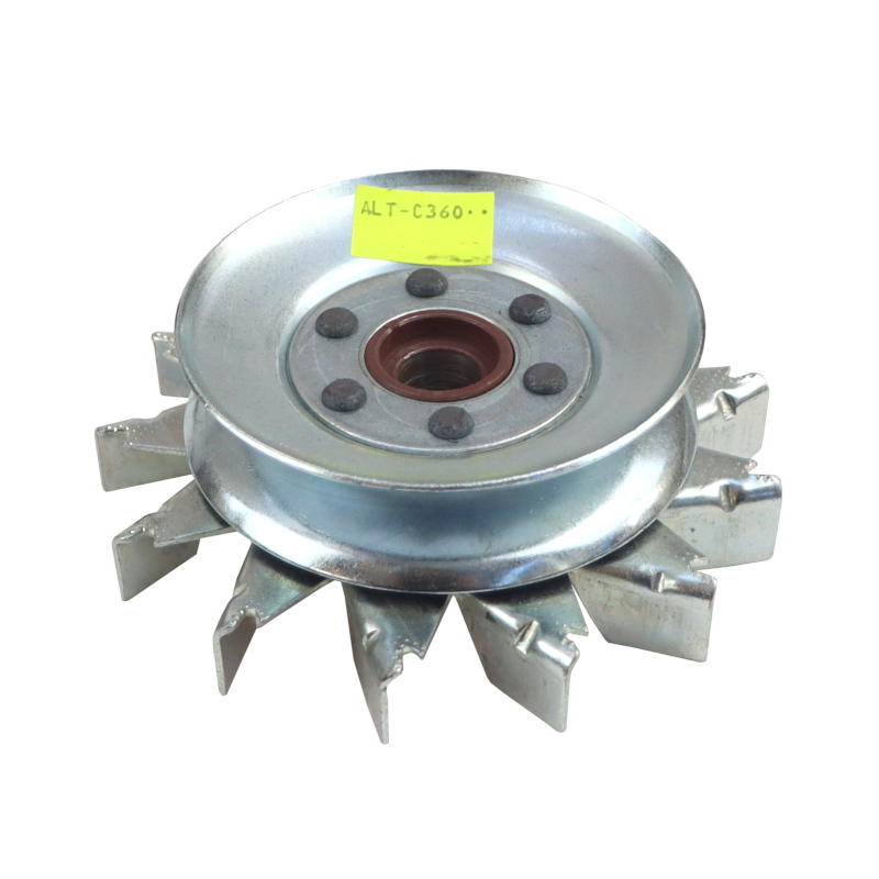 Koło pasowe alternatora C-360 z wentylatorem 5095513/1 polskie 1972