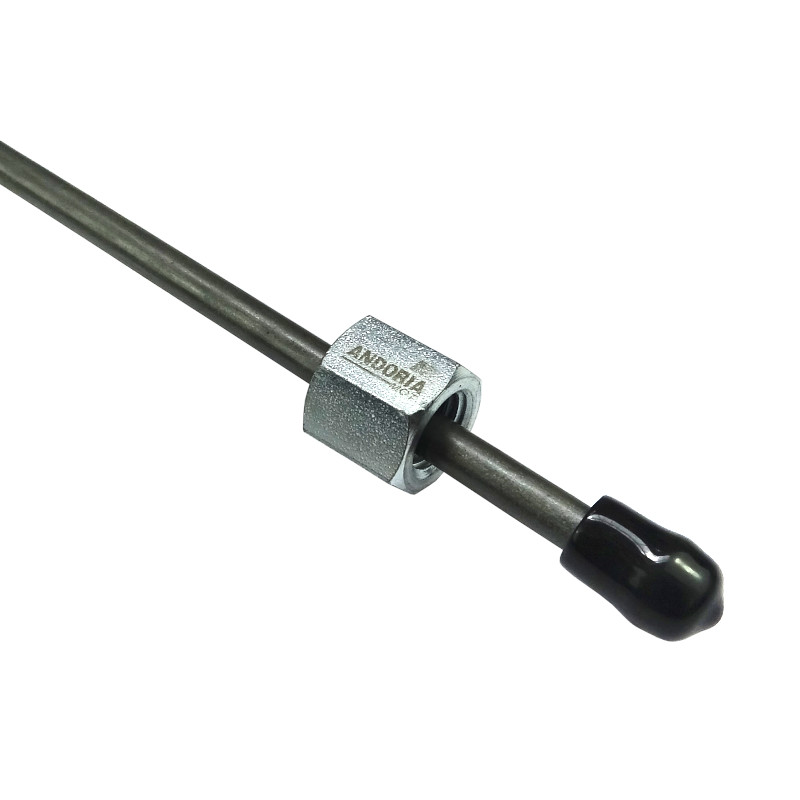 Przewód wtryskowy prosty 60 cm M12x1,5mm M14x1,5mm Andoria 23867