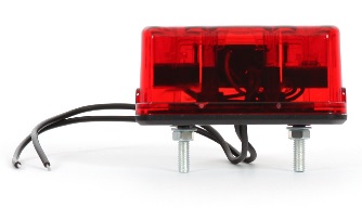 Lampa tylna pozycyjna zespolona z oświetleniem tablicy rejestracyjnej W53 LED 12/24V 24173