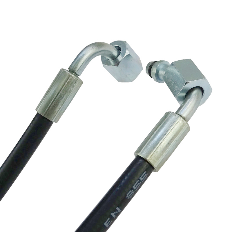 Przewód elastyczny układ pochylania/podnoszenia kabiny kierowcy L-285mm M12x1,5 06540990135 GTA MAN PROKOM 24389
