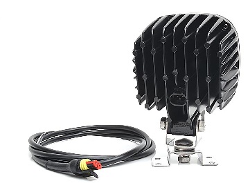 Lampa robocza LED 12/24V 3900lm wodoodporna z złączem Superseal i przewodem 24575